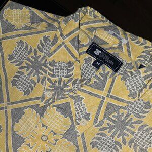 Reyn Spooner Big Island Blooms Men's Shirt Tailored Fit Rattan